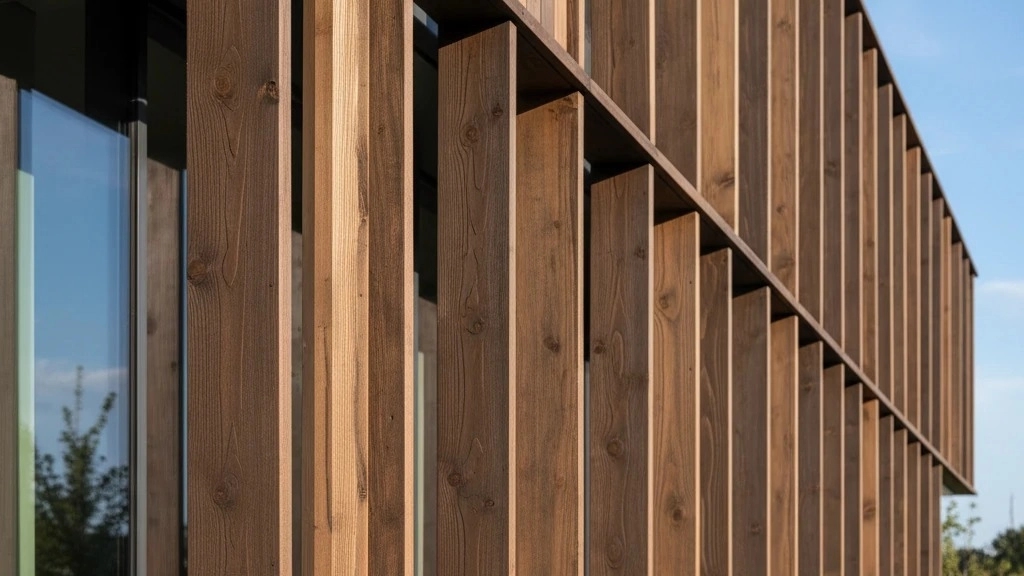 Cephe ve dekorasyona uygun Thermowood üretimi